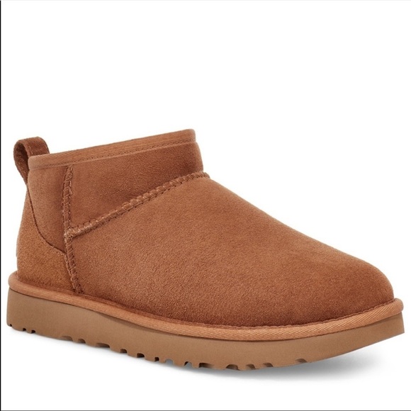 UGG | Classic Ultra Mini Boots In Chestnut New In Box - Picture 5 of 14